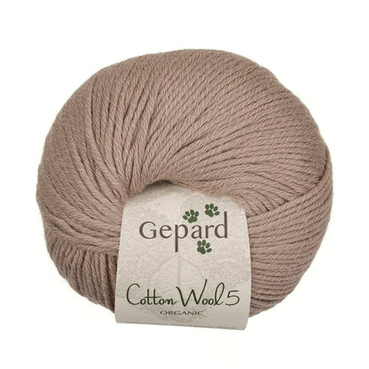 CottonWool 5 Organic de Gepard Garn coloris 106 Earth Dream
