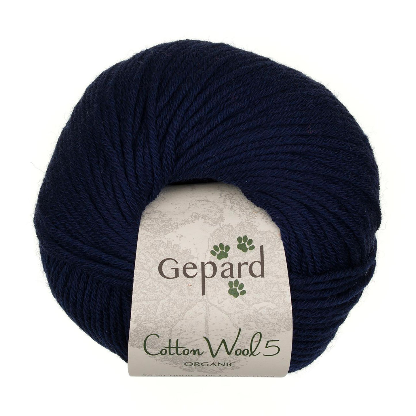CottonWool 5 Organic de Gepard Garn coloris 760 Midnight Blue