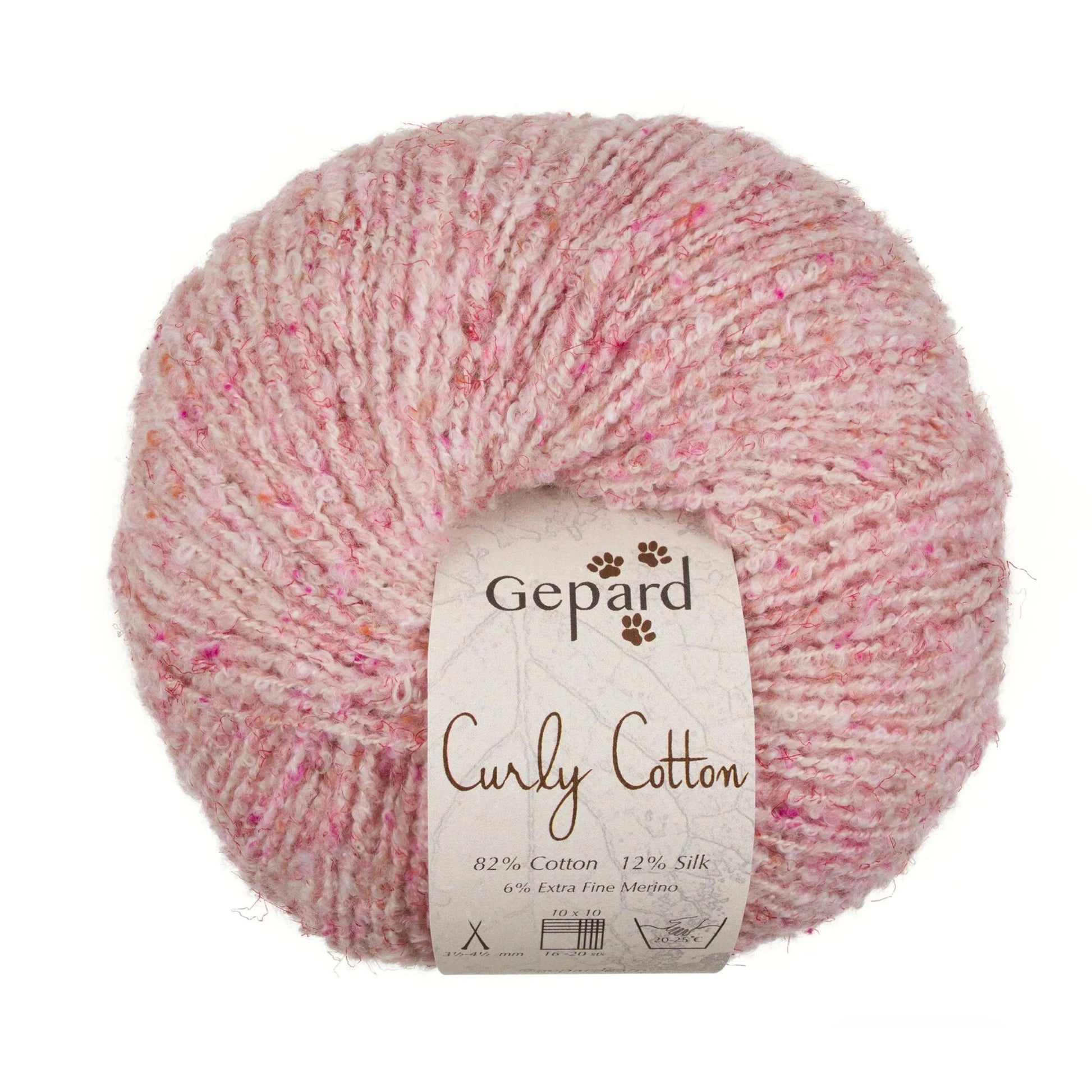 Pelote de Cotton Curly de Gepard Garn coloris 412 Cotton Candy
