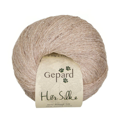 Pelote de Hør Silke de Gepard Garn coloris  142 Cardamom