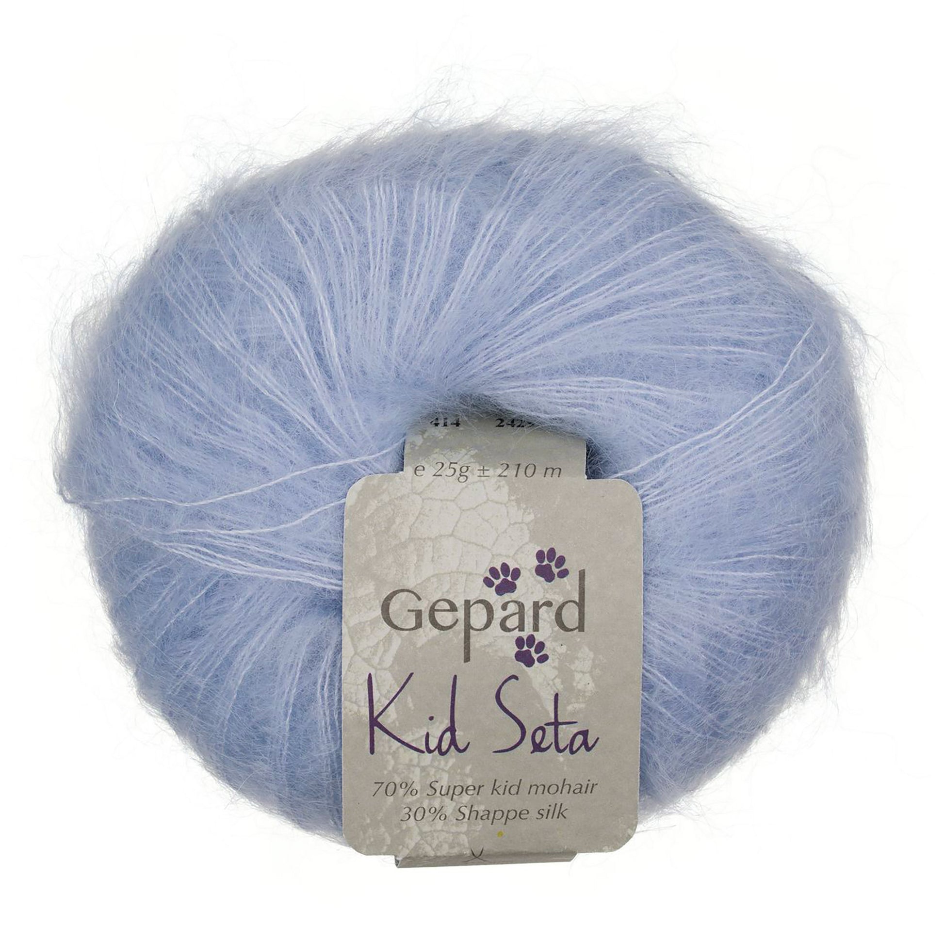 Kid Seta de Gepard Garn coloris 414 Light Blue