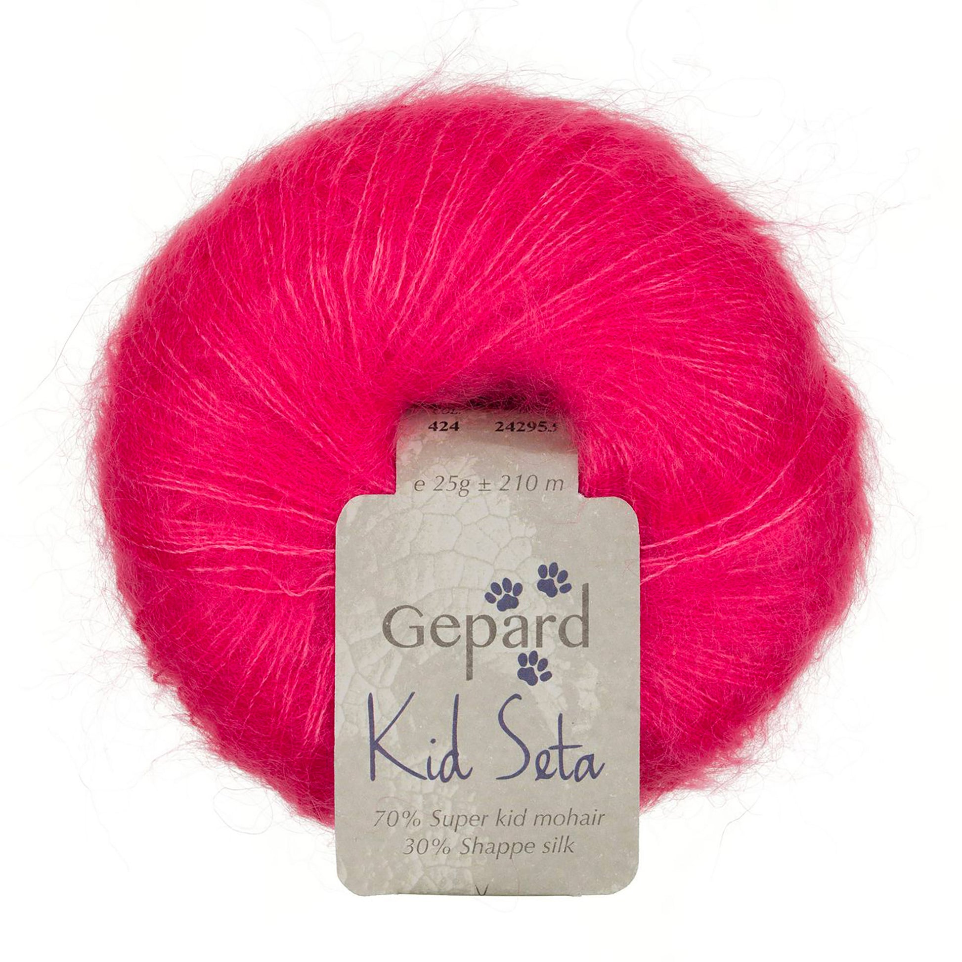 Kid Seta de Gepard Garn coloris 424 Fresh Pink