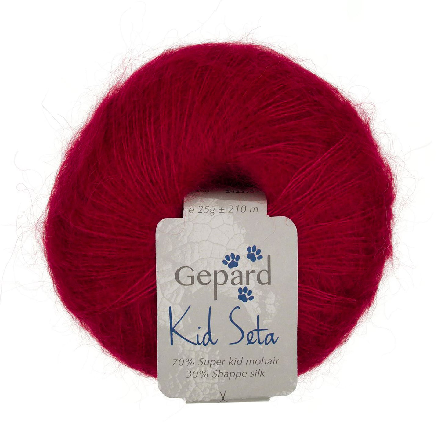 Kid Seta de Gepard Garn coloris 450 Cherry Red