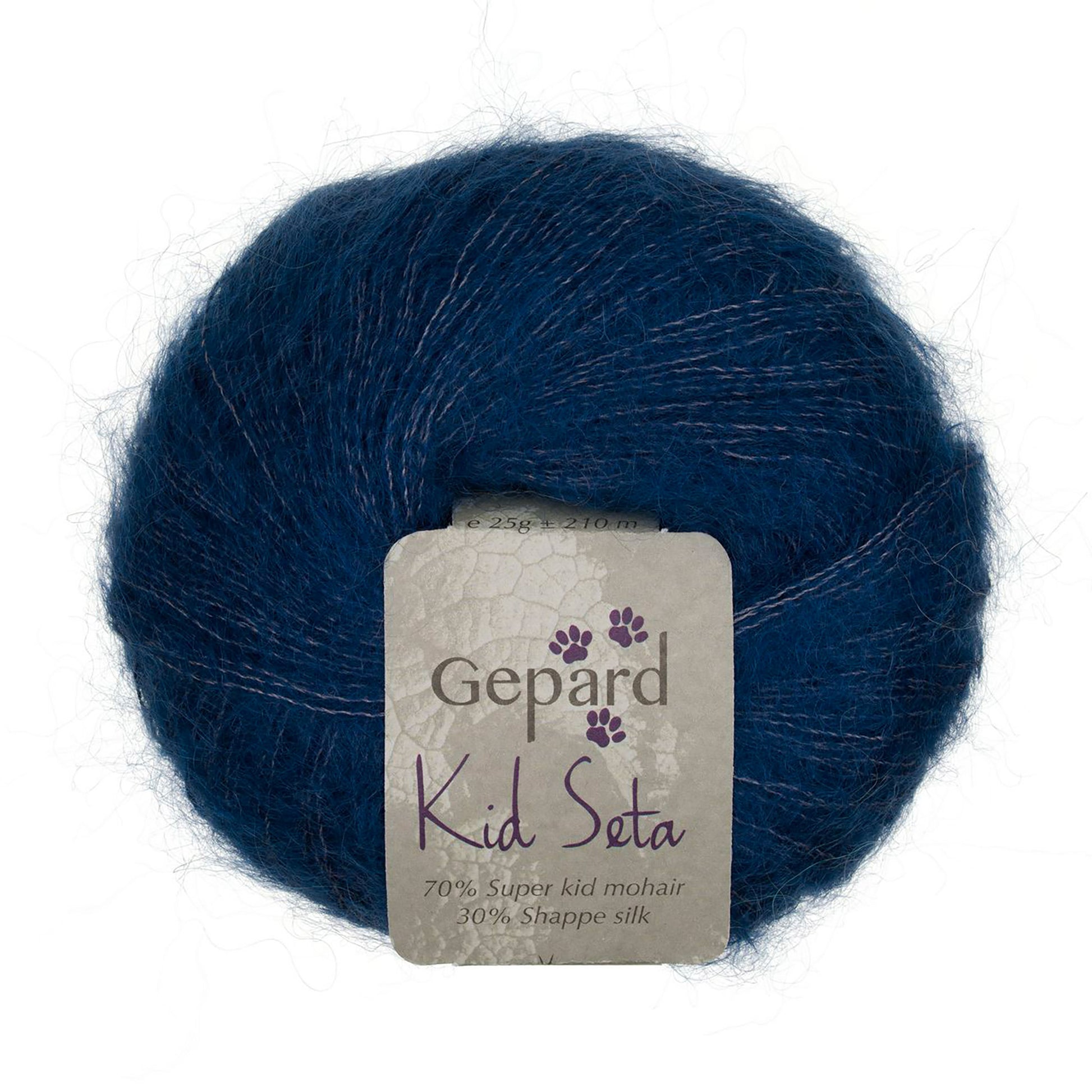 Kid Seta de Gepard Garn coloris 748 Dark Blue