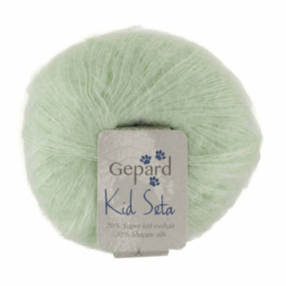 Kid Seta de Gepard Garn coloris 818 Pistachio Ice Cream
