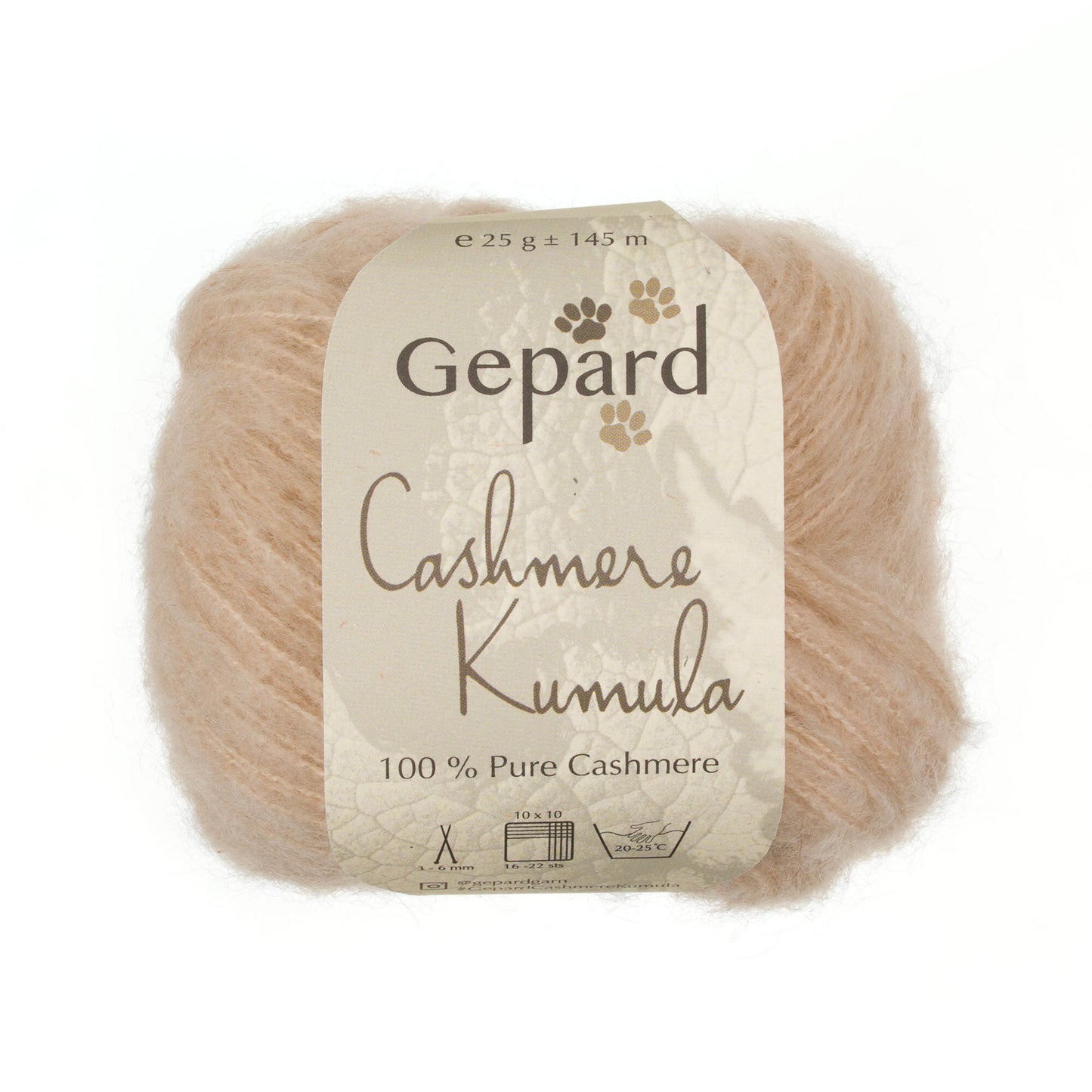 Pelote de Cashmere Kumula de Gepard Garn coloris 105 Wheat