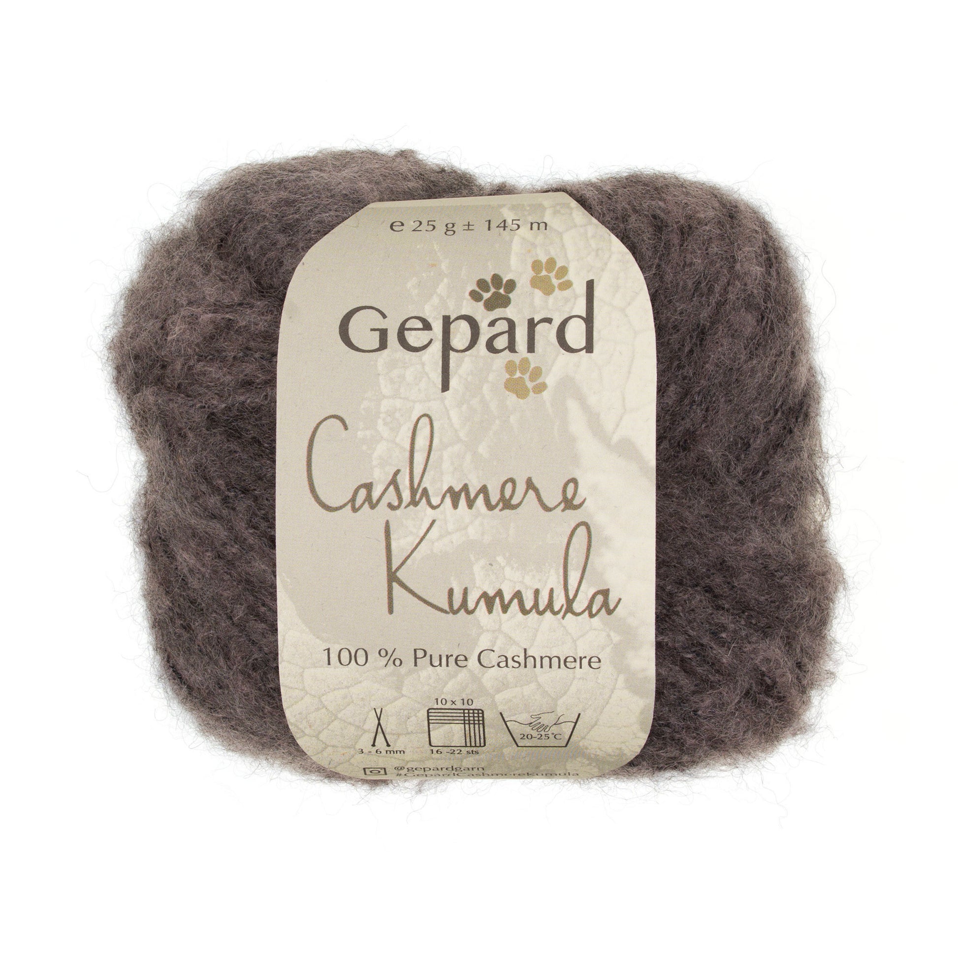 Pelote de Cashmere Kumula de Gepard Garn coloris 148 Light Brown