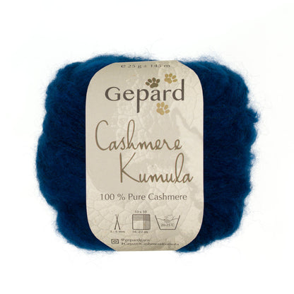 Pelote de Cashmere Kumula de Gepard Garn coloris 758 Blue