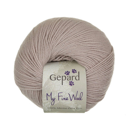 My Fine Wool de Gepard Garn coloris 108 Caffe Latte