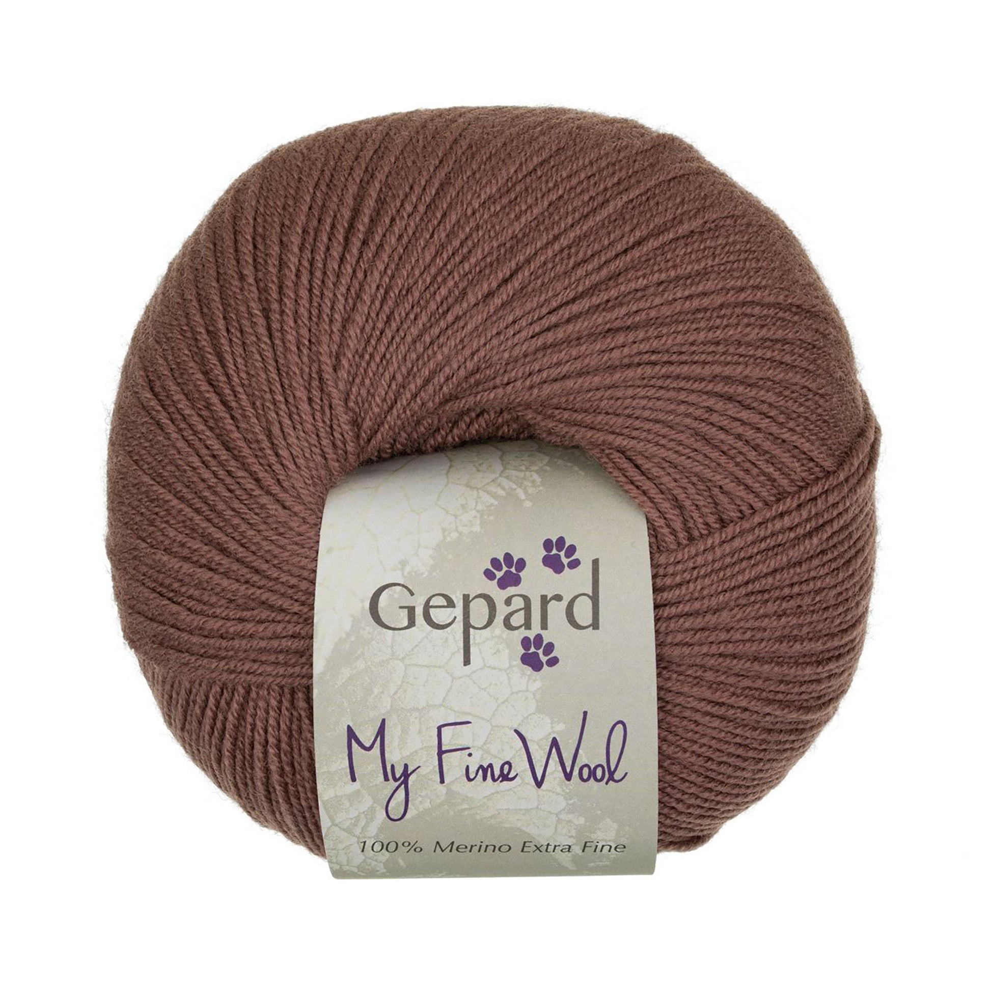 My Fine Wool de Gepard Garn coloris 152 Truffle