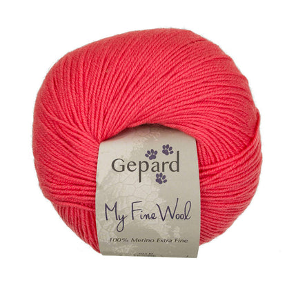 My Fine Wool de Gepard Garn coloris 208 Coral
