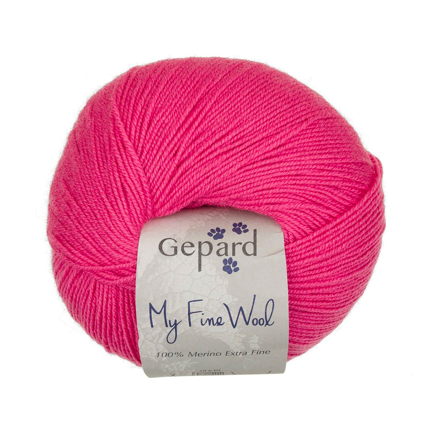 My Fine Wool de Gepard Garn coloris 428 Barbie Pink