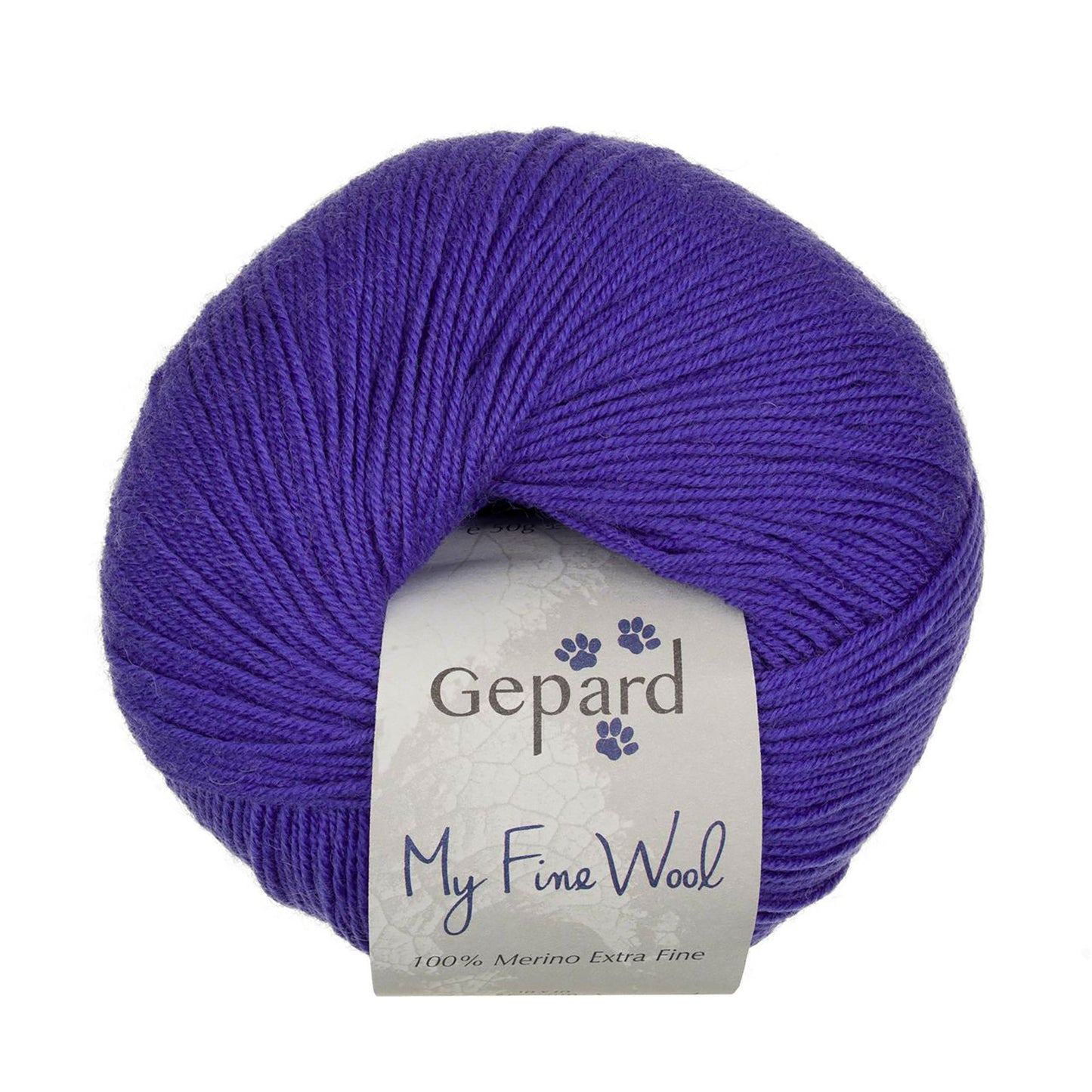 My Fine Wool de Gepard Garn coloris 646 Bright Purple