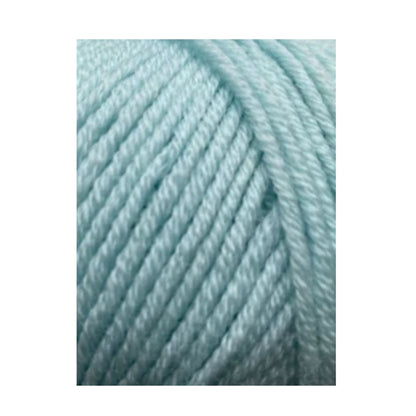 Texture et couleur d'une pelote de mérinos My Fine Wool de Gepard Garn, coloris 710 Light Turquoise