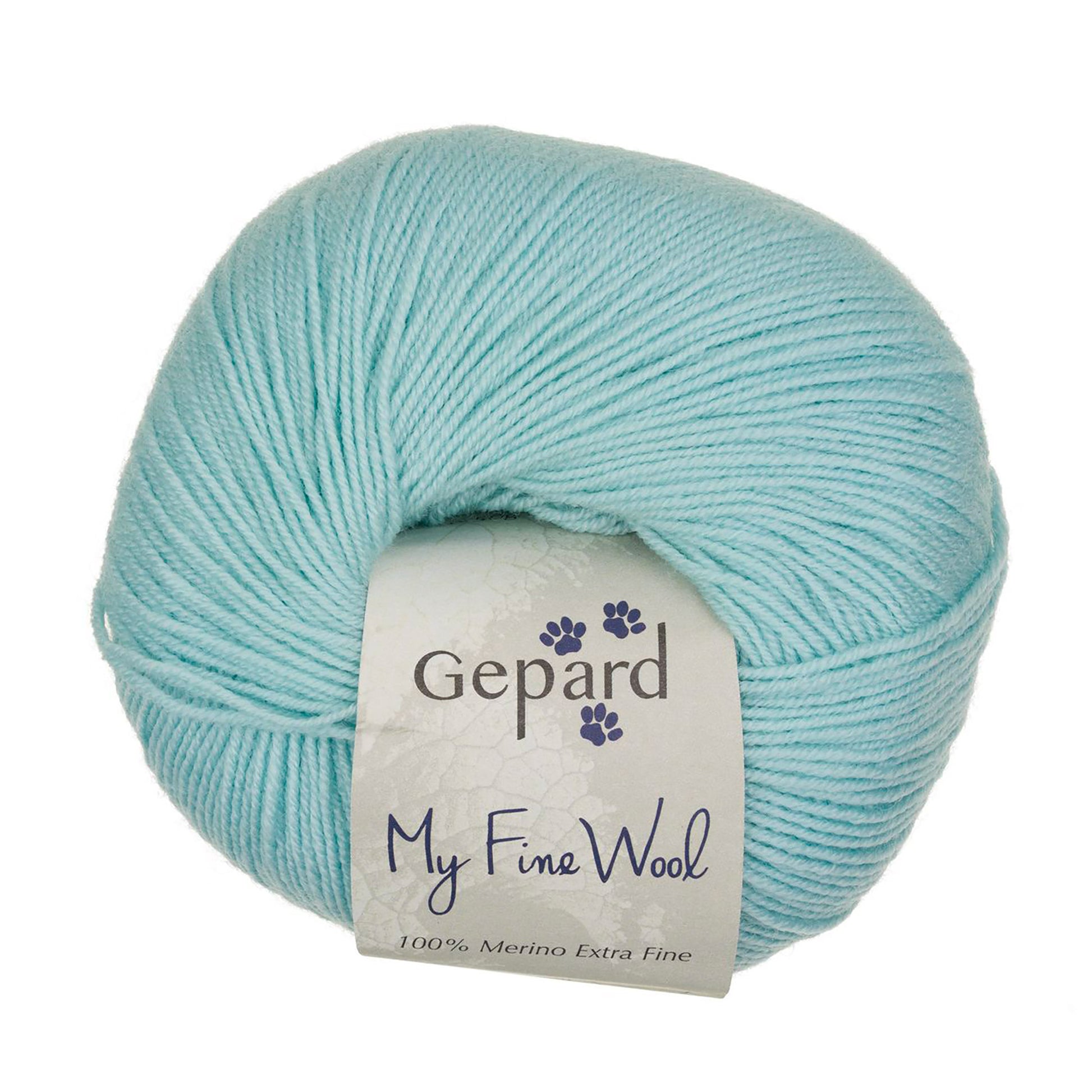 My Fine Wool de Gepard Garn coloris 710 Light Turquoise