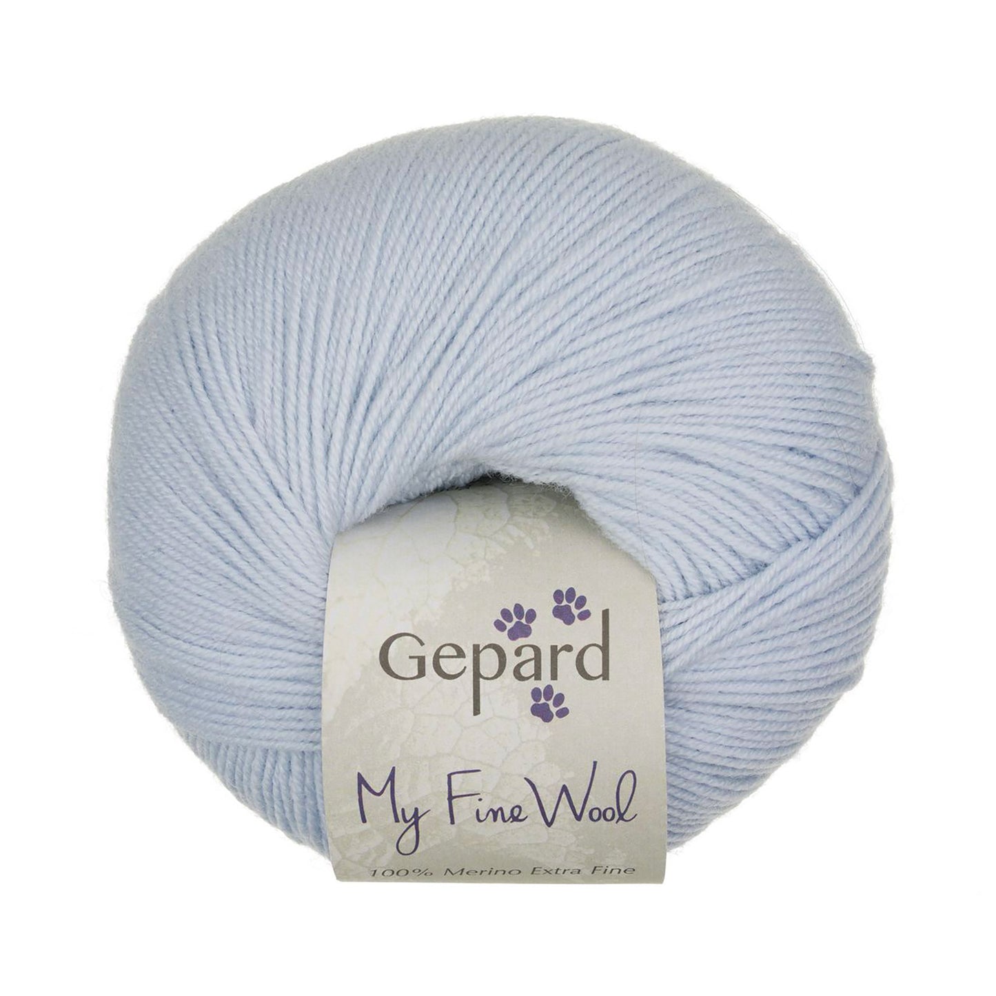 My Fine Wool de Gepard Garn coloris 716 Powder Blue