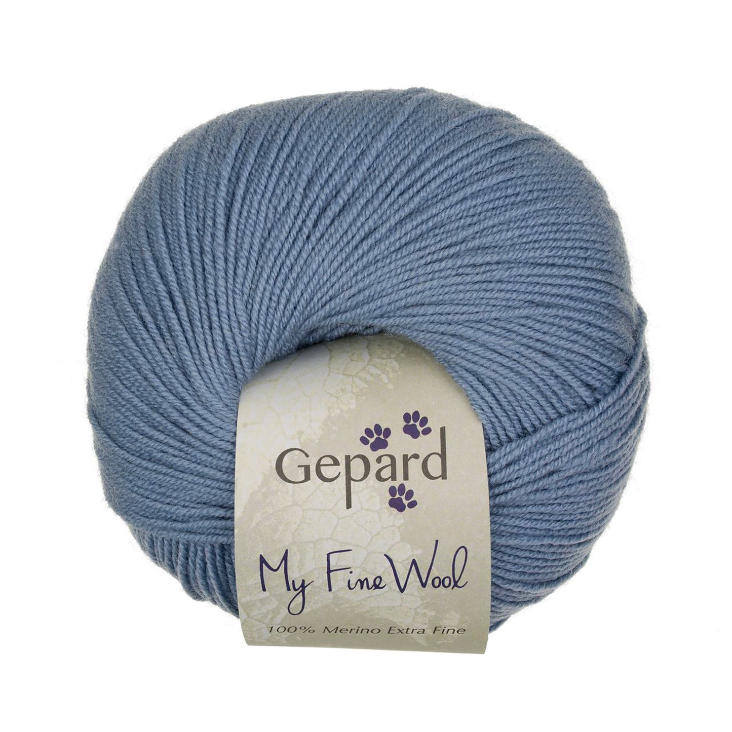 My Fine Wool de Gepard Garn coloris 722 Air Force Blue