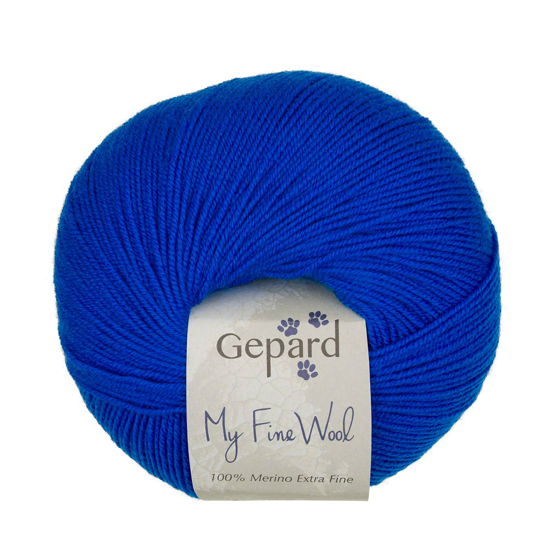 My Fine Wool de Gepard Garn coloris 750 Cobalt Blue