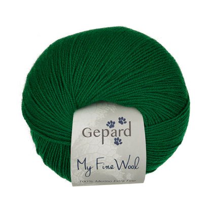My Fine Wool de Gepard Garn coloris 850 Emerald