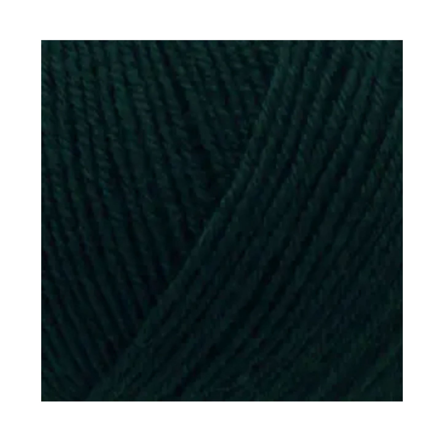 Texture et couleur d'une pelote de mérinos My Fine Wool de Gepard Garn, coloris 882 Midnight Green