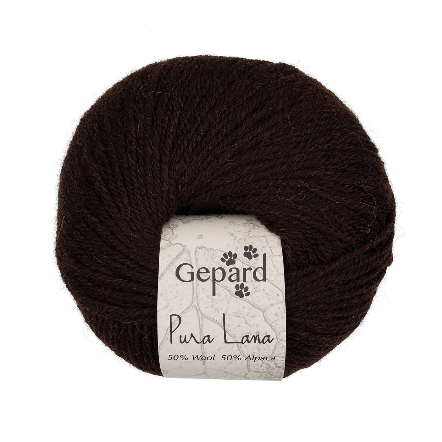 Pura Lana de Gepard Garn coloris 192 Chocolate