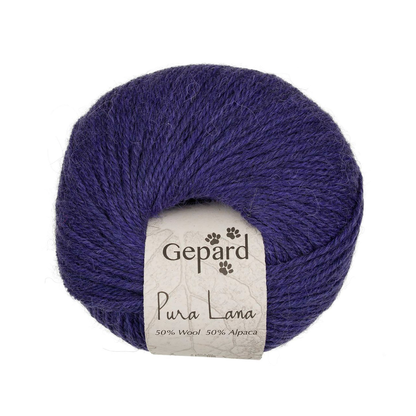 Pura Lana de Gepard Garn coloris 670 Dark Purple