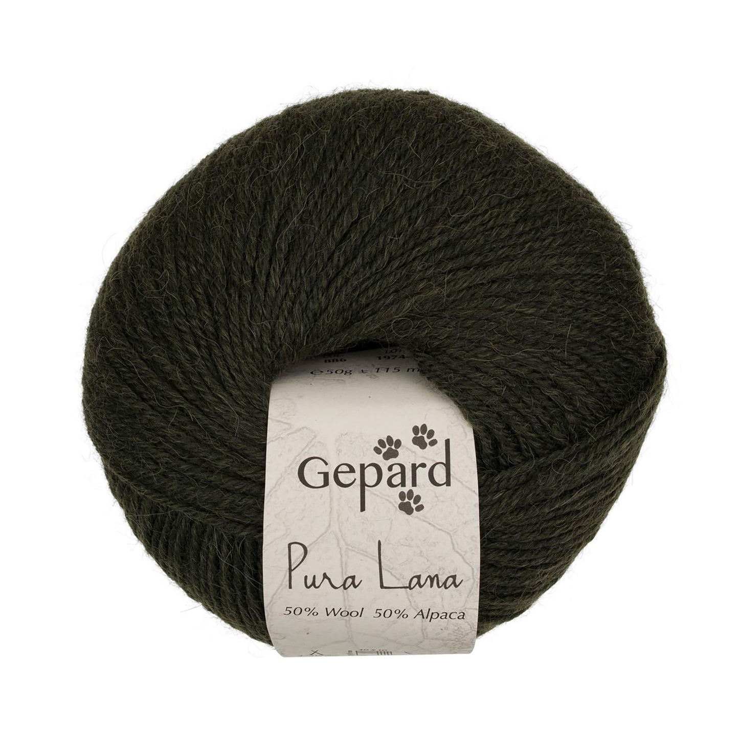 Pura Lana de Gepard Garn coloris 886 Forest Green