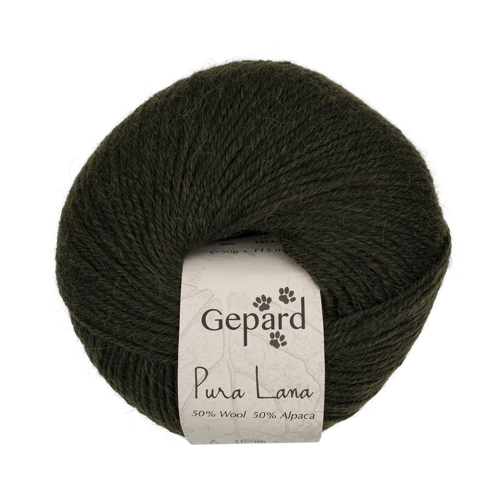 Pura Lana de Gepard Garn coloris 886 Forest Green