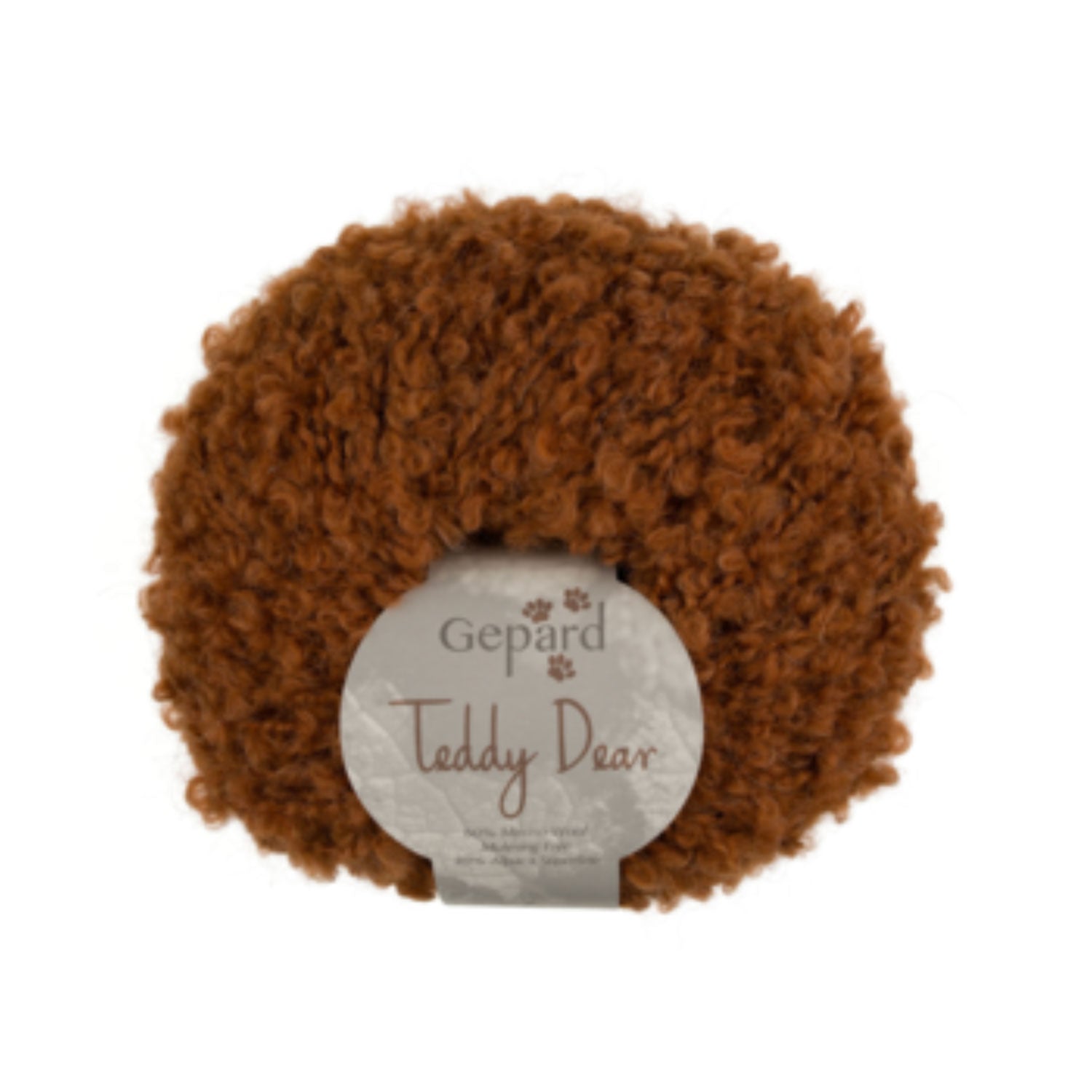 Pelote de Teddy Dear de Gepard Garn coloris 164 Brandy