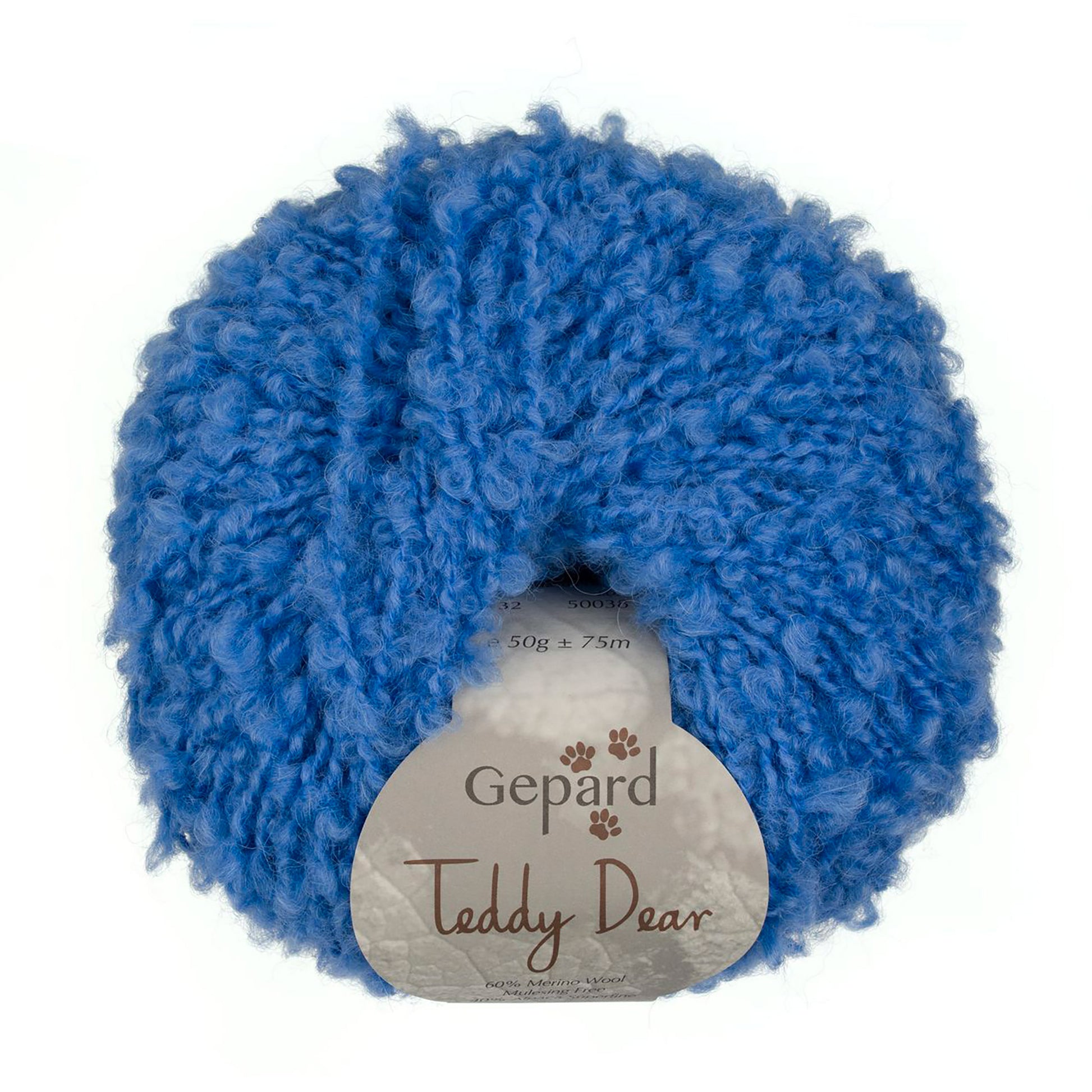 Teddy Dear de Gepard Garn coloris 732 Bright Blue