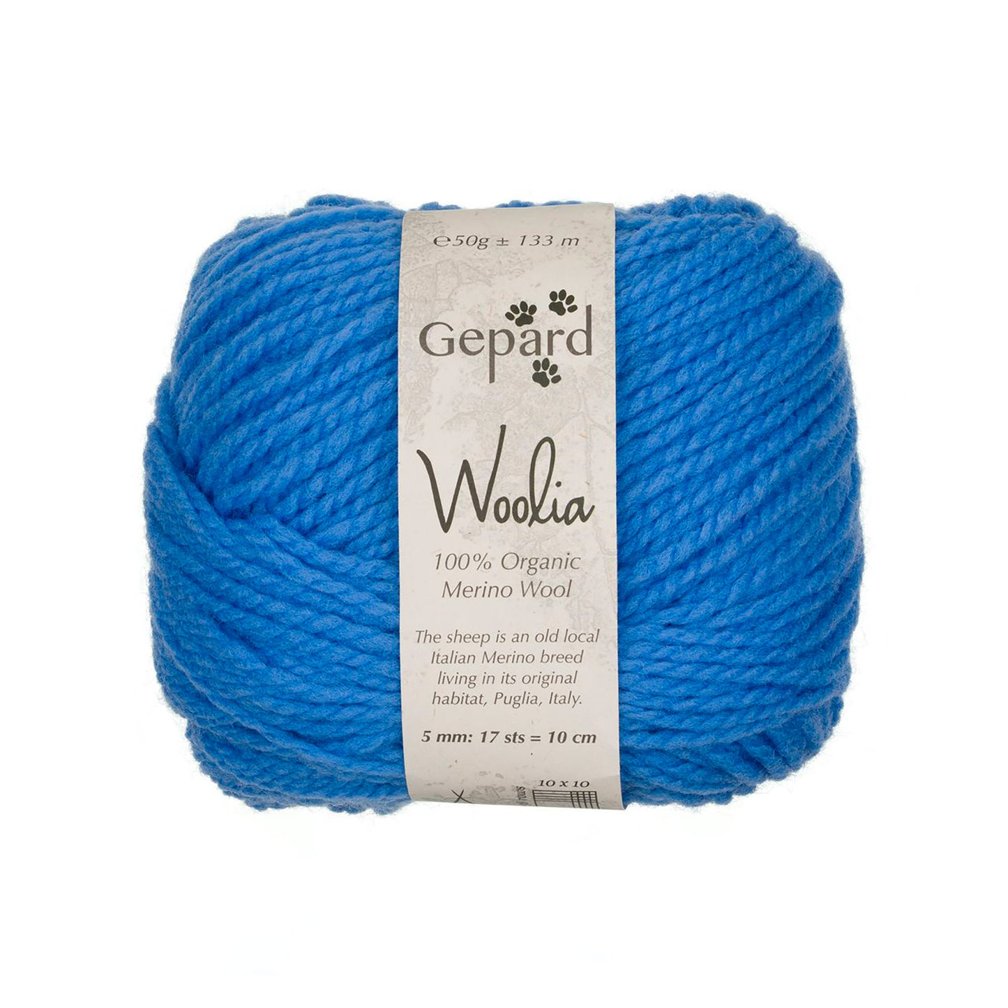 Woolia de Gepard Garn coloris 732 Light Lapis