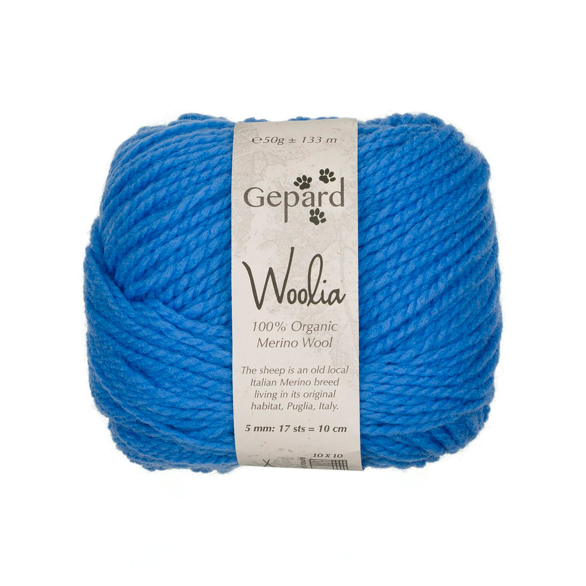 Woolia de Gepard Garn coloris 732 Light Lapis