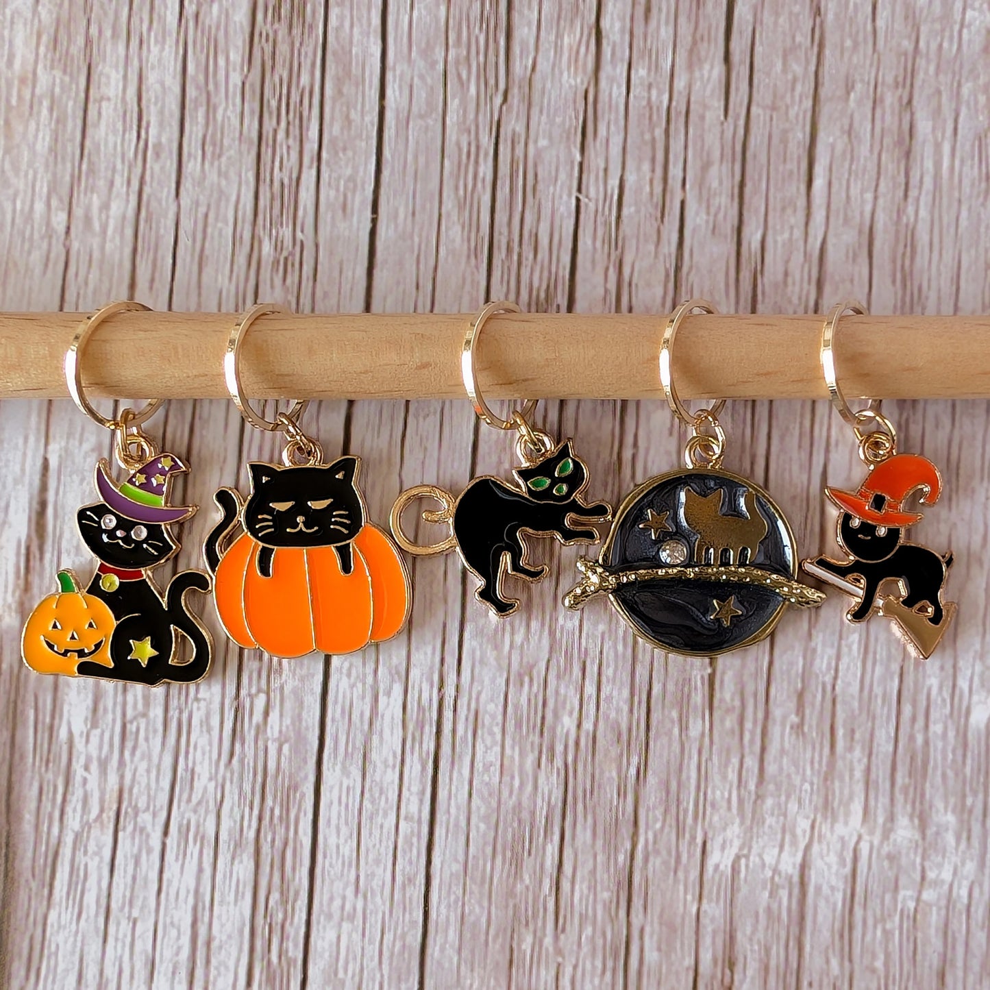 Set d'anneaux marqueurs Hello Kim, modèle 38 Challoween