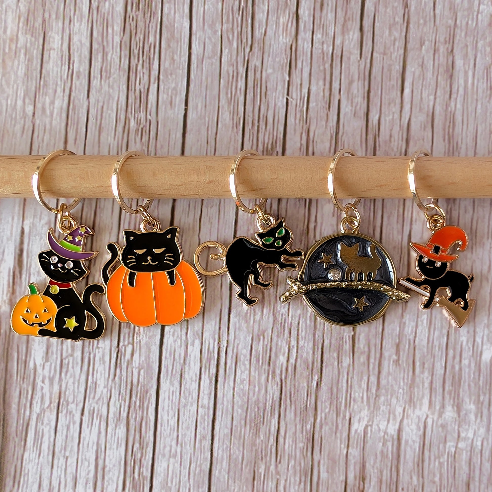 Set d'anneaux marqueurs Hello Kim, modèle 38 Challoween