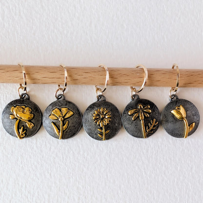 Set d'anneaux marqueurs Hello Kim, modèle 39 Herbier Magique