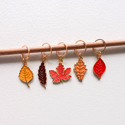 Set d'anneaux marqueurs Hello Kim, modèle 45 Sauter dans les Feuilles (fixes)