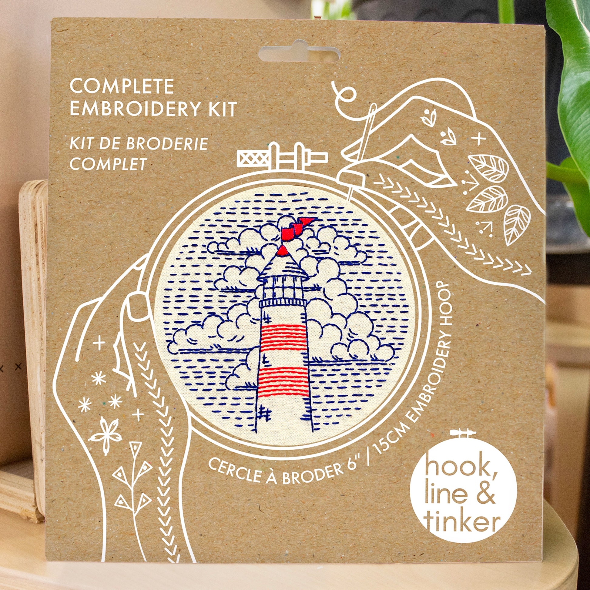 Kit de broderie Hook Line & Tinker, modèle   Phare