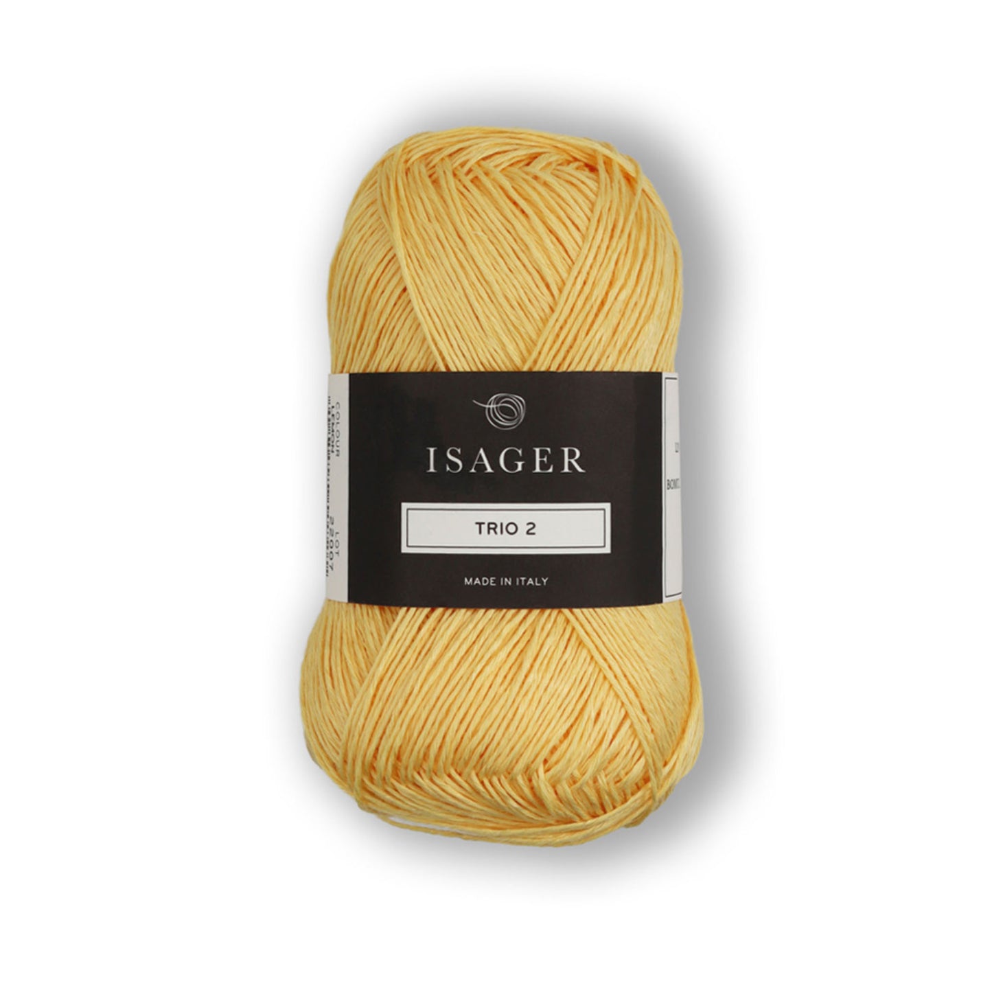 Pelote de Trio 2 d'Isager coloris Lemon