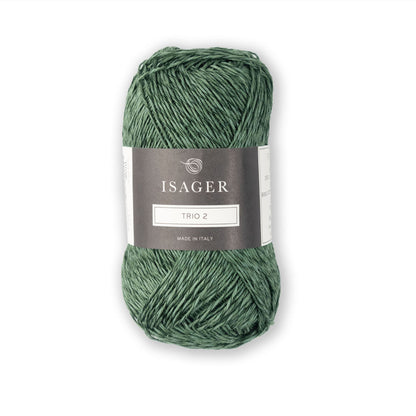 Pelote de Trio 2 d'Isager coloris Thyme