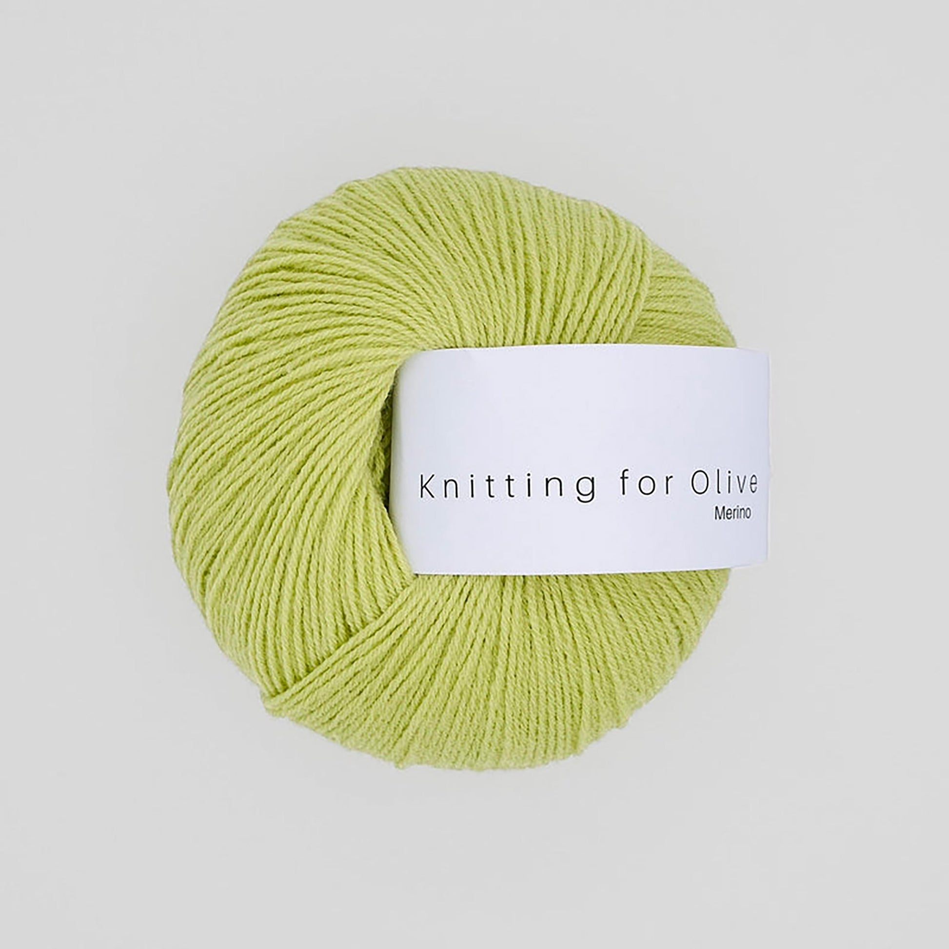 Pelote de Merino de Knitting for Olive (KFO) coloris Lemongrass