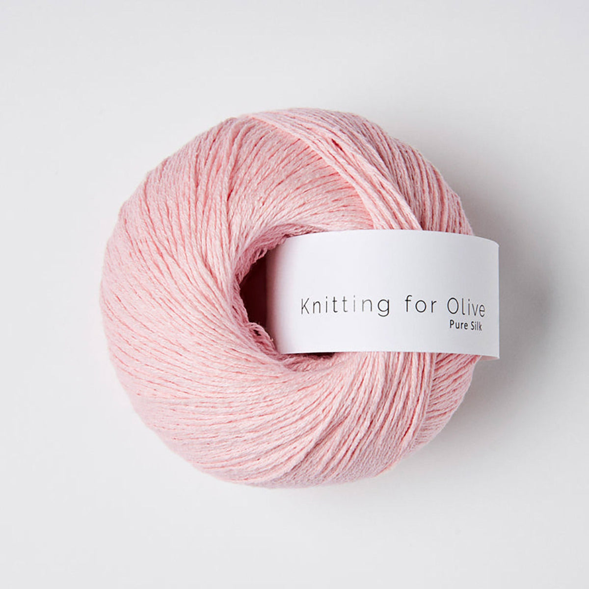 Pelote de Pure Silk de Knitting for Olive (KFO) coloris Cherry Blossom
