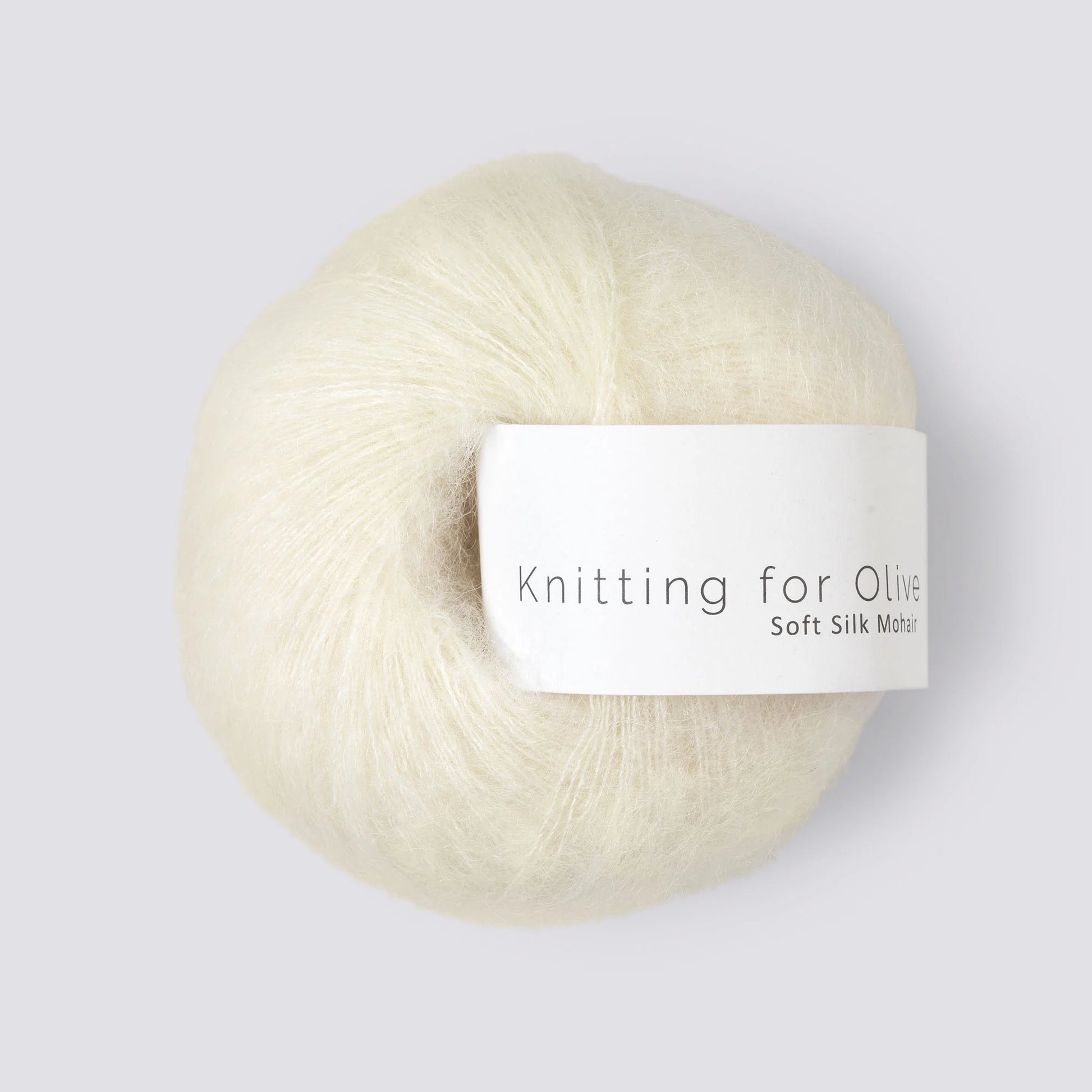 Soft Silk Mohair de Knitting for Olive (KFO), coloris Undyed