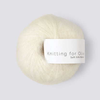 Soft Silk Mohair de Knitting for Olive (KFO), coloris Undyed