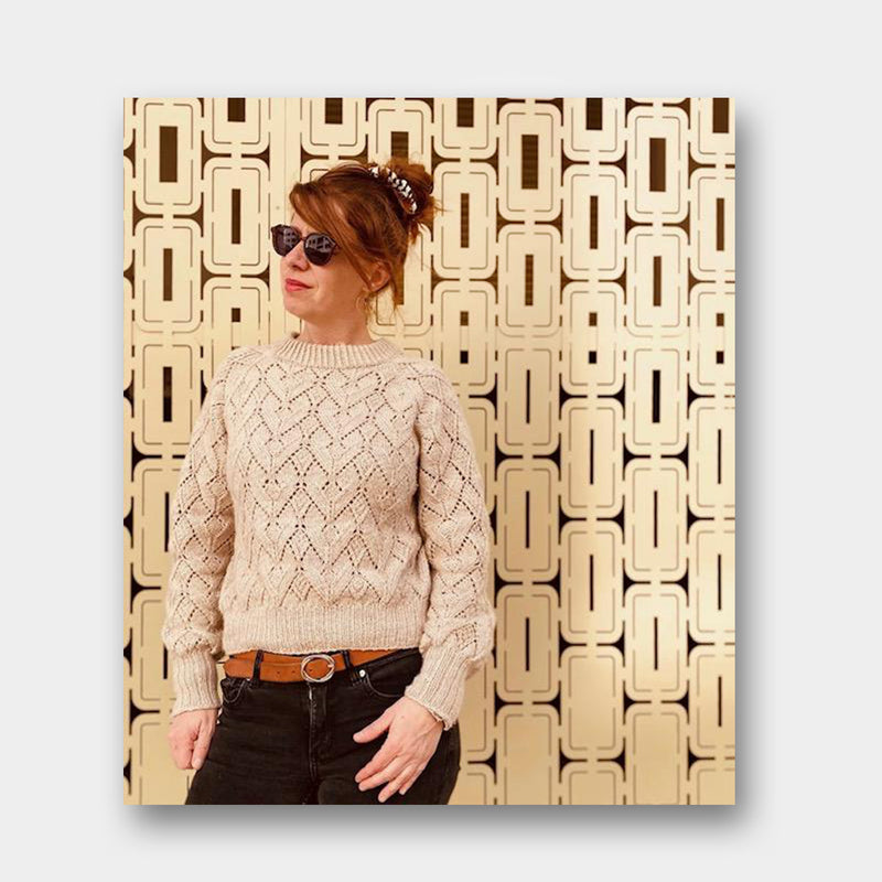 Coffret Lempicka Pullover en Sayama- Piña Knit