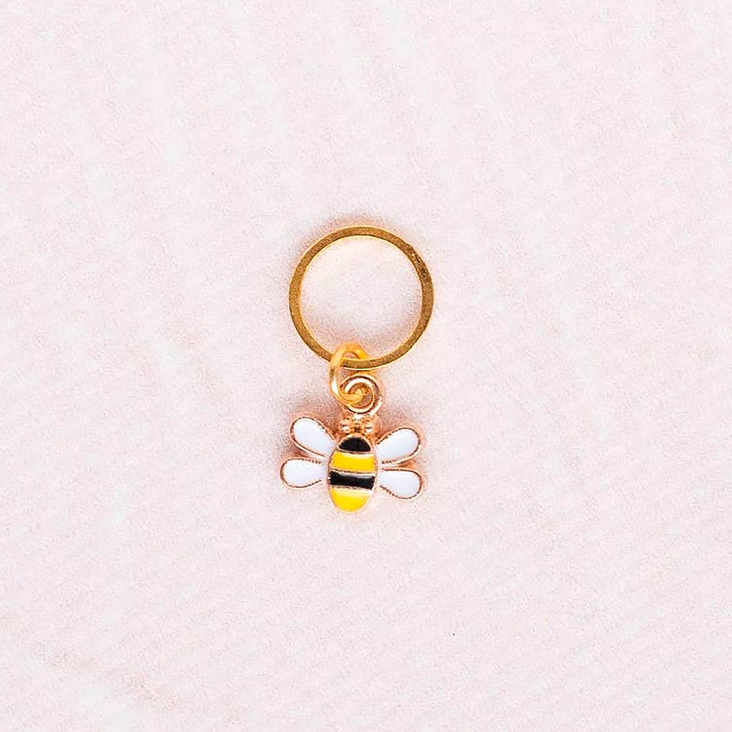 Anneau marqueur de Knits by ce, modèle Abeille (fixe)