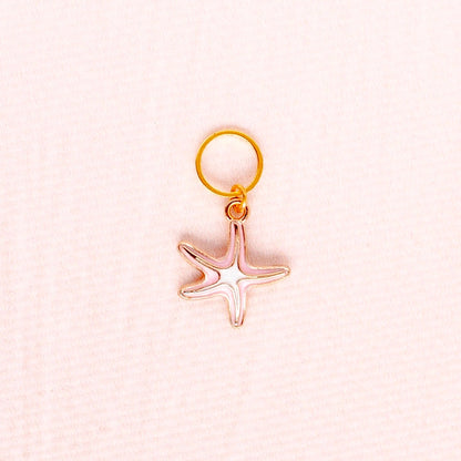 Anneau marqueur de Knits by ce, modèle Etoile de mer (fixe)