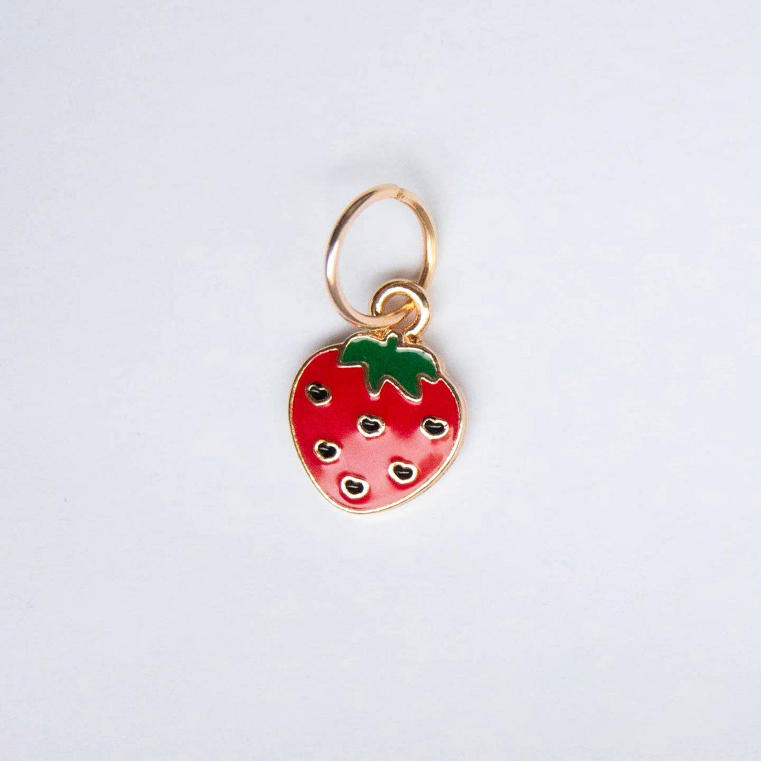 Anneau marqueur de Knits by ce, modèle Fraise (fixe)