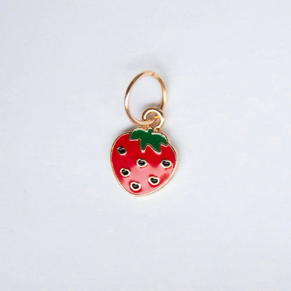 Anneau marqueur de Knits by ce, modèle Fraise (fixe)