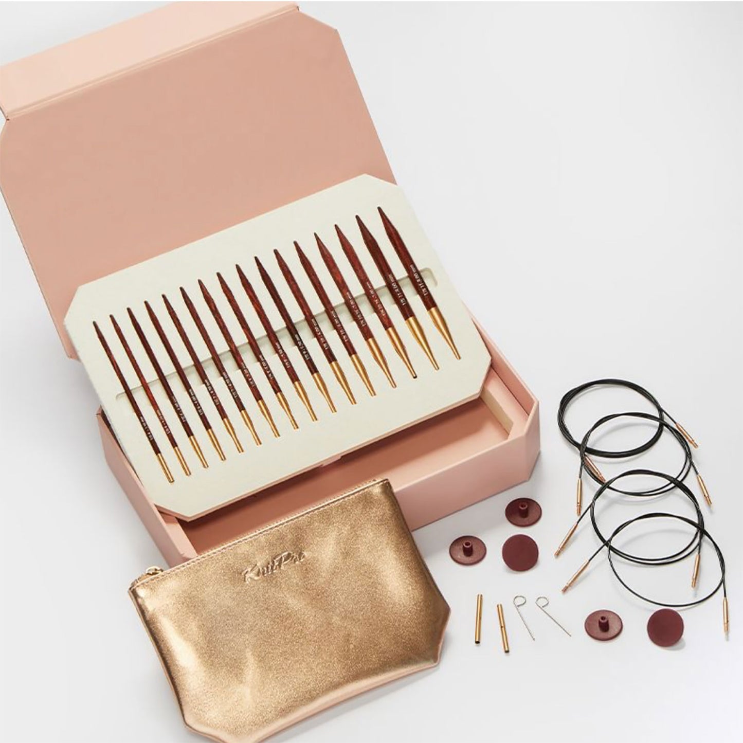 Coffret d'Interchangeables Symfonie Rose - Knit Pro