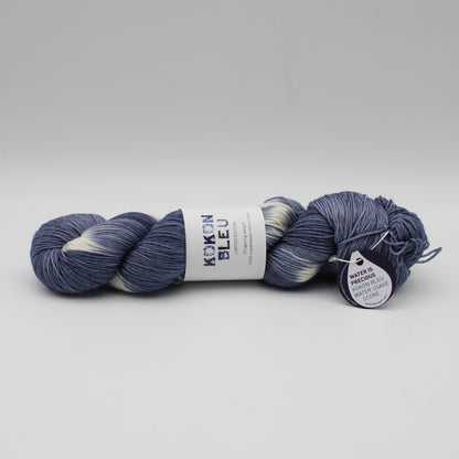 EEcheveau de Fingering de Kokon, coloris Jean-Michel / Tie Dye